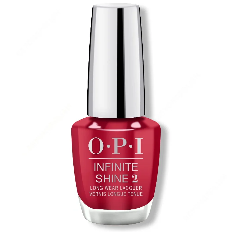 nail polish crown denim-OPI Infinite Shine - Color So Hot it Berns - #ISLZ13