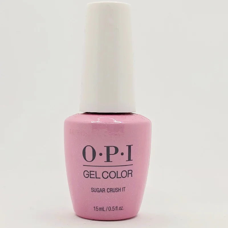 nail repair after acrylics-OPI Gel Colour GC B002 - SUGAR CRUSH IT