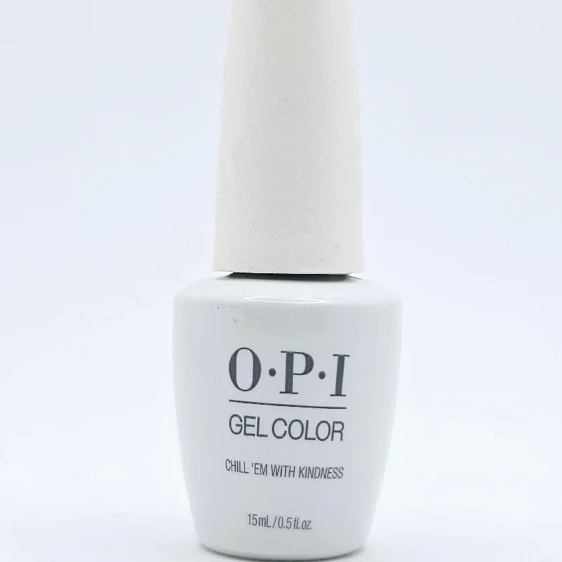 nail repair with nail conditioner gel-OPI GEL COLOR - CHILL 'EM WITH KINDNESS - HP Q07