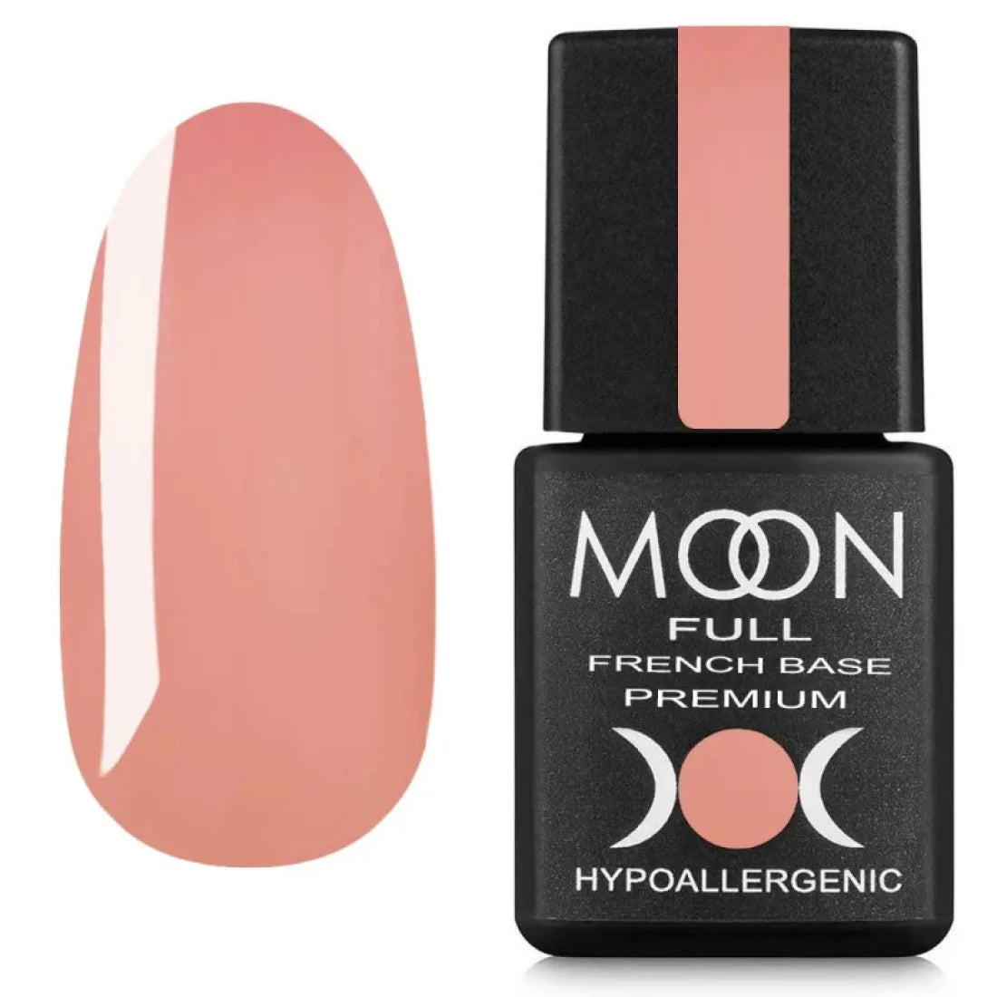 nail polish sponge pier-Moon Full Base French Premium Color Gel Nail Polish 0.27 oz 32