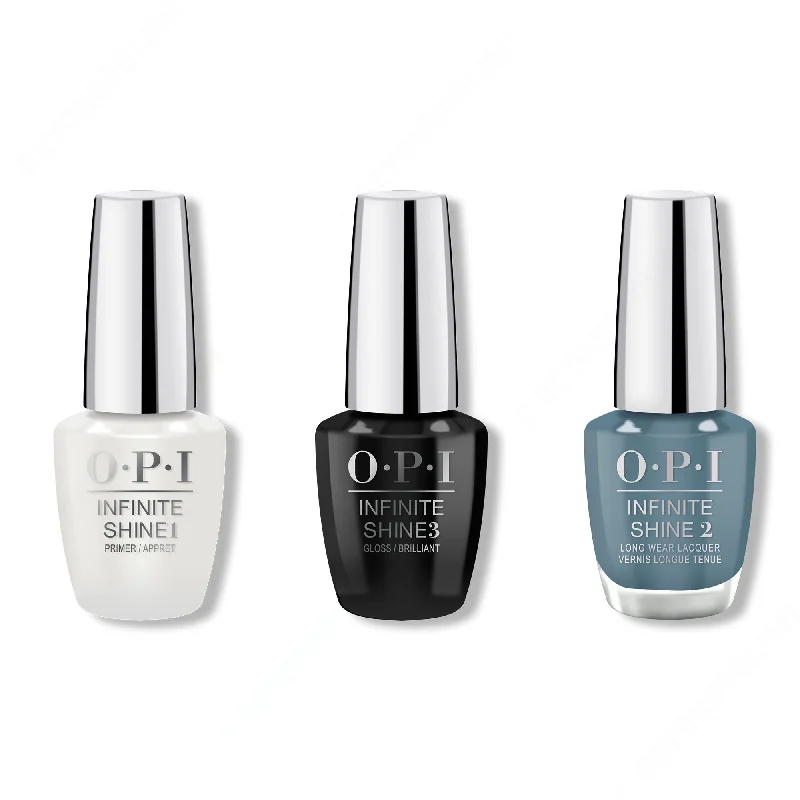 nail polish needle ash-OPI - Infinite Shine Combo - Base, Top & Alpaca My Bags 0.5 oz - #ISLP33