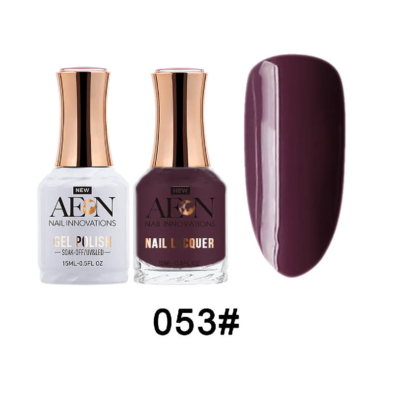 nail polish cabinet crypt-Aeon Gel & Lacquer - Boys In Berries  - #53