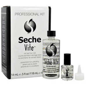 nail polish throne flagon-Seche Vite™ Top Coat 14ml & 118ml Professional