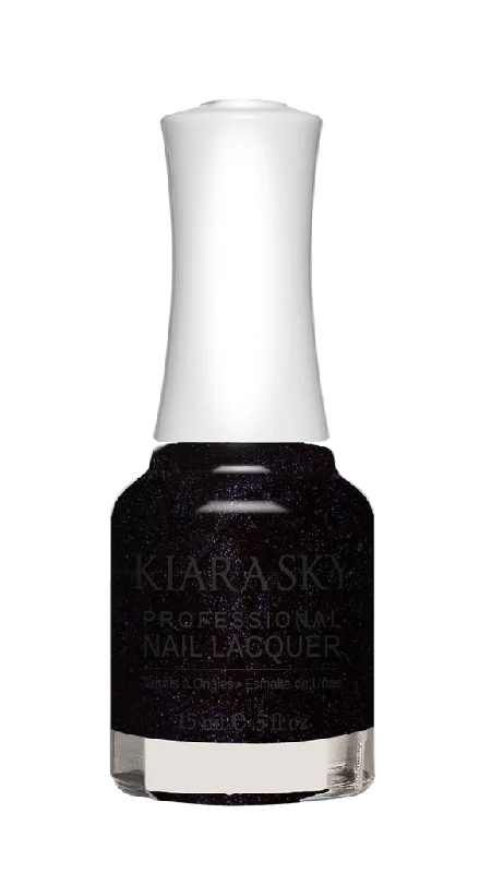 nail polish milestone mantle-Kiara Sky Nail Lacquer - N508 Have A Grape Nite