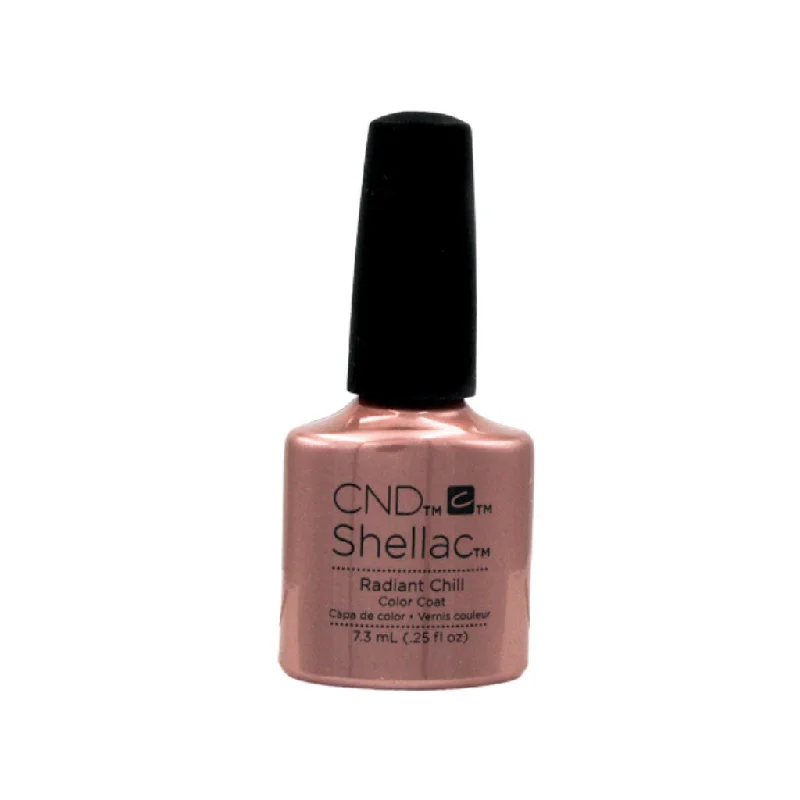 nail polish dye drape-Shellac - Radiant Chill